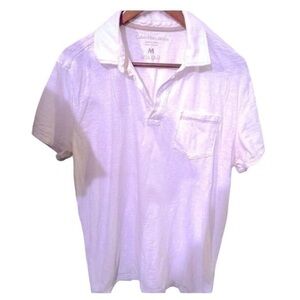 🎩Calvin Klein White Short Sleeve Shirt Mens Med